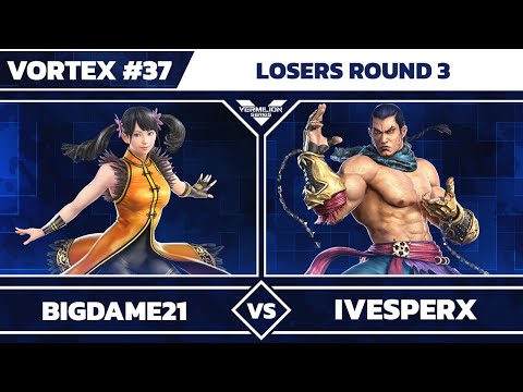 [Vortex #37] BigDame21 vs MTS | iVesperX - Losers Round 3 - Tekken 7
