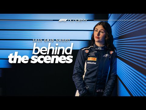 afbeelding Behind The Scenes Of The F1 Academy Opening Title | F1 Academy