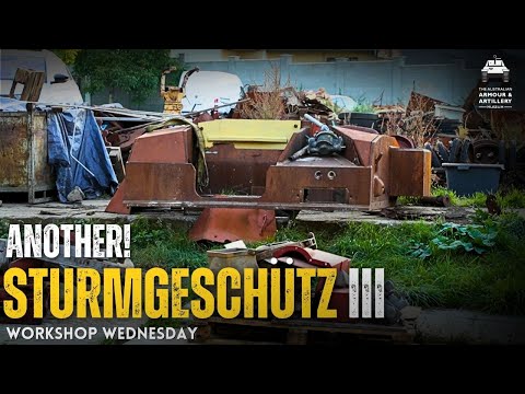 WORKSHOP WEDNESDAY: A new StuG III RESTORATION PROJECT!
