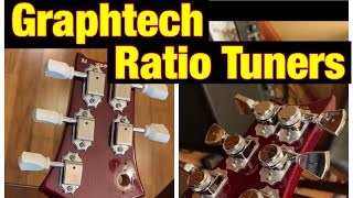 Video thumbnail for Graphtech Ratio Tuners - Installation and Review by vaiisking