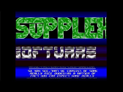 Commodore Amiga demo: Supplex - First demo (1989)