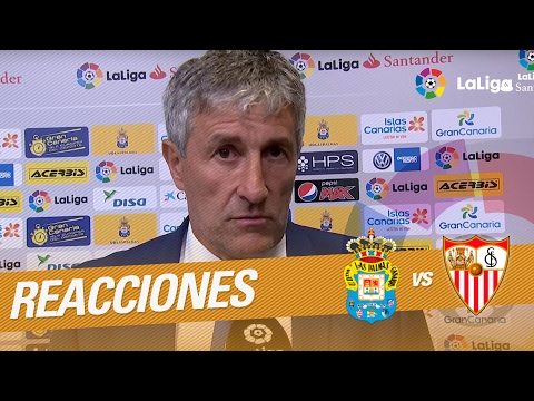 Setién: "Hemos hecho un gran partido pero no ha podido ser"