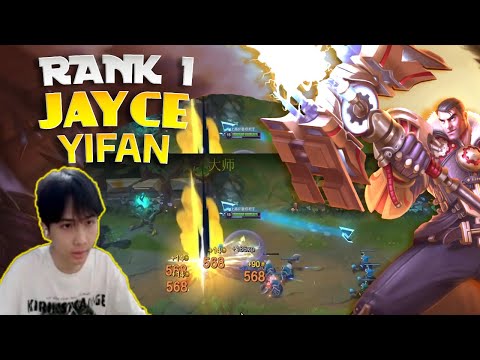 JayceKing YiFan Rank 1 Jayce vs Olaf
