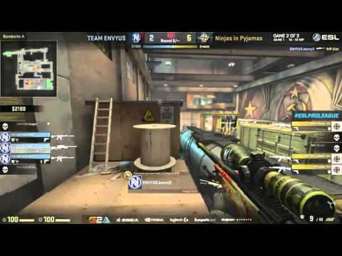 NiP GeT_RiGhT Insane 1 Tap vs EnVyUs | ESLPro League S3 | Train