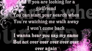 Wonderland - Not A Love Song (Lyrics On Screen)