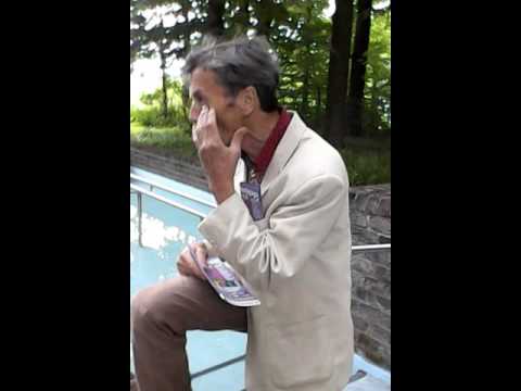 Kneipp Festival Malente-Gremsmühlen 2016 Erich J.Conradi smalltalk mit einem rebellischem Bürger