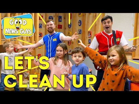 The Clean Up Song! ???????? | Good News Guys! | Christian Songs for Kids!