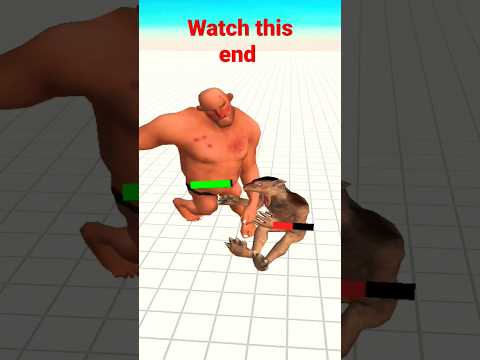 Werewolf vs Hill Giant fight scene 😮 || How to fight werewolf... #arbs #shorts #shortvideo #short