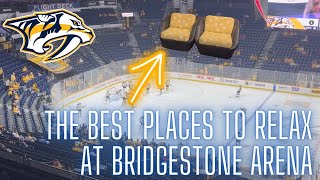 My Favorite Places to Relax at Bridgestone Arena