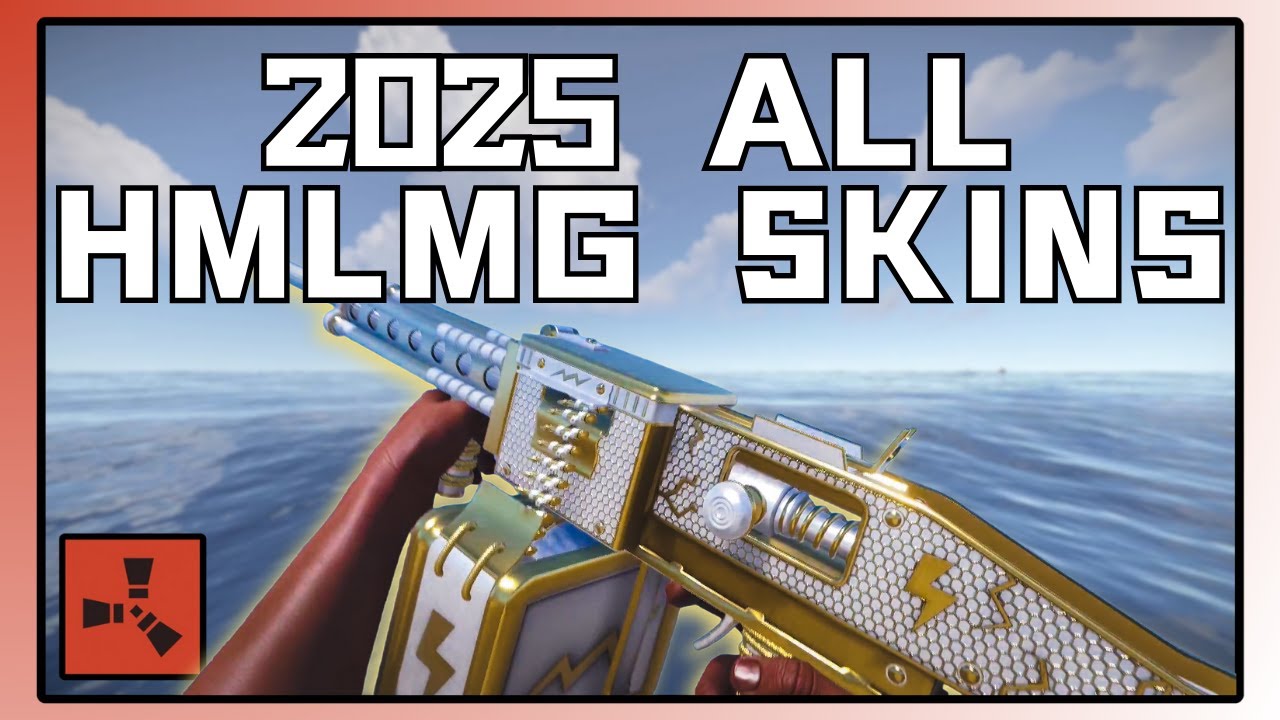 Rust – All HMLMG Skins Released in 2025