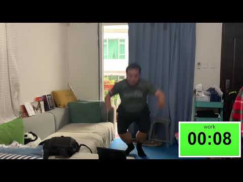 Day 283 - Mon 19th Apr 2021 - TABATA BURPEES