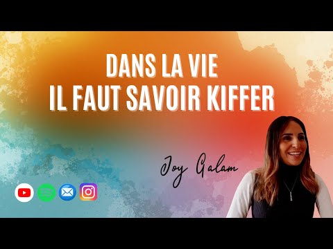 Dans la vie, il faut savoir kiffer☺️!