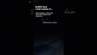 Download lagu SELAMAT MALAM | STORY STATUS WA 30 DETIK #shorts mp3 Download lagu SELAMAT MALAM | STORY STATUS WA 30 DETIK #shorts mp3