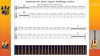 Darkness Our Bride Jugular Webbings - Cradle Of Filth - Guitar