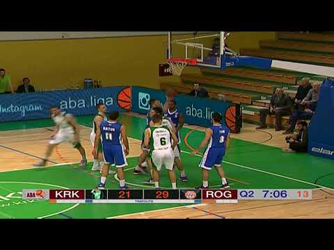 ABA Liga 2 2017/18 highlights, Round 15: Krka - Rogaska (24.1.2018)