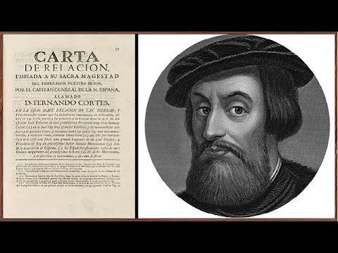 Primera  Carta de Relación de Hernán Cortés 1 de 2