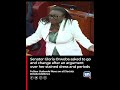 THIS IS UNFAIR Senator Orwoba Ordered To Change Period Stained Clothes