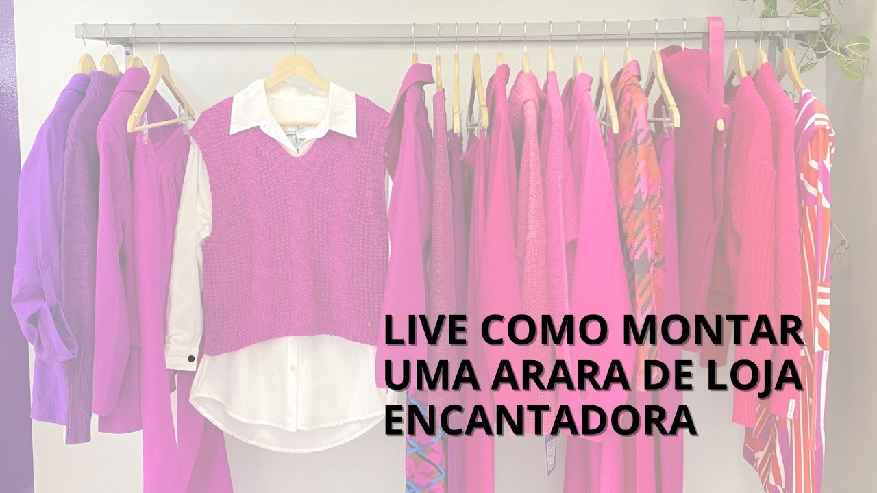 Como montar uma arara de loja encantadora!