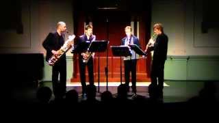 Amstel Quartet plays DAVID LANG - Revolutionary Etudes #2