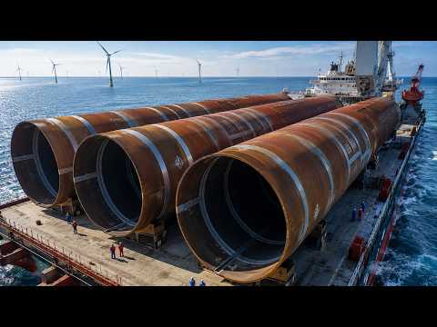 How 1000-Ton Monopile Foundations for Offshore Wind ...