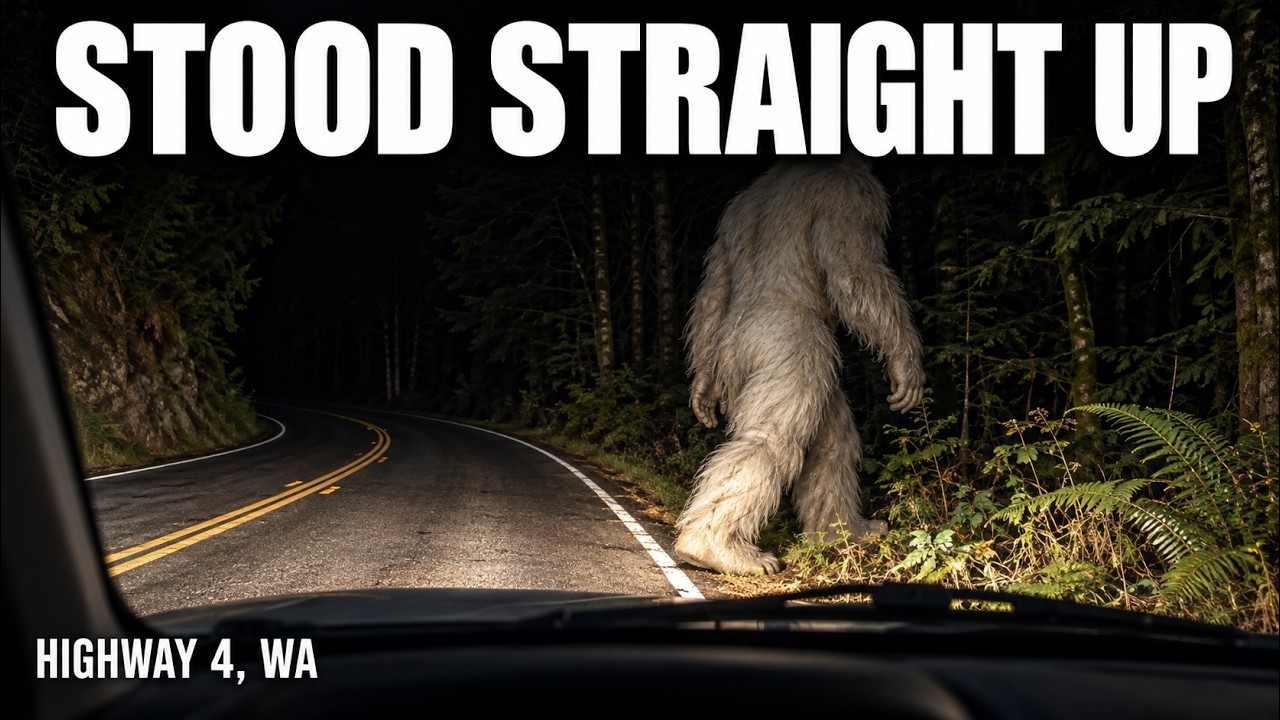 He Thought It Was a White Cow Until It Stood Up
