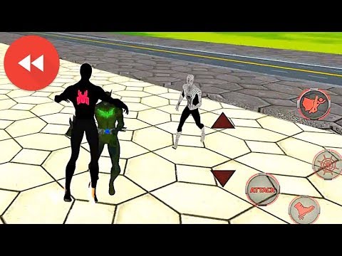 Multi Spider Heroes vs Super Villains #3 Gameplay HD (Reverse)