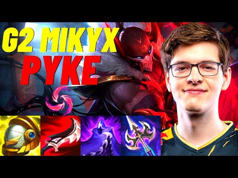 G2 MIKYX PLAYS PYKE VS RELL SUPPORT |EUW GRANDMASTER PATCH 11.5| [League of Legends] Full Gameplay