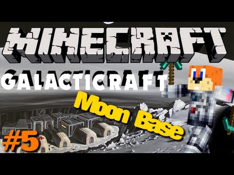 Minecraft Galactic Space Program - #5 MOON BASE!
