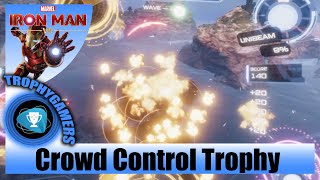 Iron Man VR – Crowd Control Trophy - Destroy six enemies with a single Auxiliary weapon shot