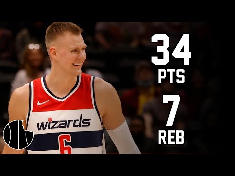 Kristaps Porzingis Highlights | Warriors vs. Wizards | 13th Feb 2023
