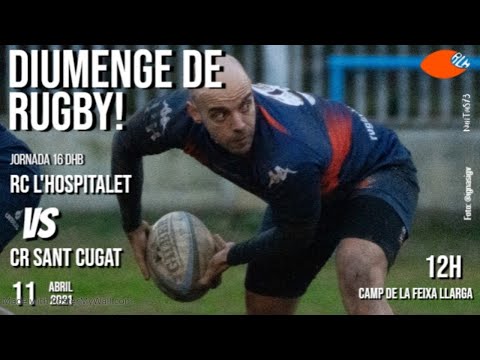 RC L'Hospitalet vs CR Sant Cugat - J16 División de Honor B - Grupo B1 2020-2021