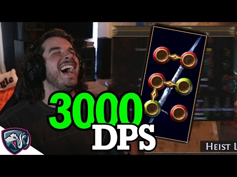 I crafted a 3000 DPS weapon in Path of Exile...