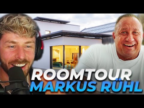 SO lebt Markus Rühl die BODYBUILDING - LEGENDE! 😯 Rewi reagiert auf Roomtour 🏡