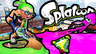 Splatoon Wii U Splaturday Night LIVE! Inkbrush Kraken Roller Online Stream Gameplay Walkthrough HD