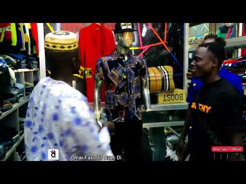 Omar Faso 17. Titre : Publicité de Dimson Free shop