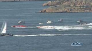 preview picture of video 'Nigel Hook Powerboat P1 2009 Swedish Grand Prix  - Saturday'
