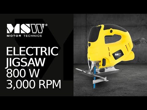 video - Electric Jigsaw - 800 W