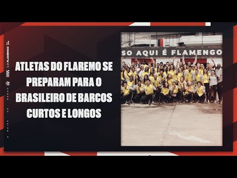 FlaRemo athletes prepare for the Brazilian Short and Long Boat Championships