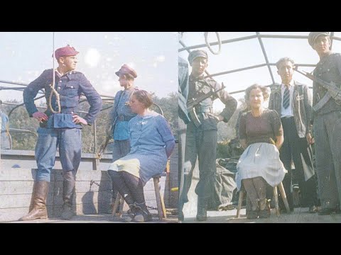 5 Public Executions Of Female Stutthof Concentration Camp Guards - History Documentary