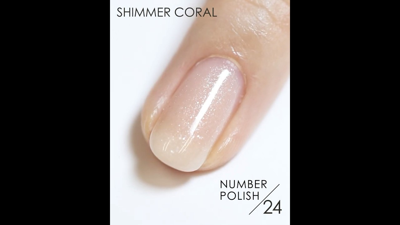 NUMBER POLISH 24 Shimmer Coral / シマーコーラル｜D-UP ONLINE SHOP