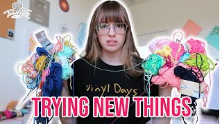 Making Use of my Yarn Scraps | PassioKnit Vlog