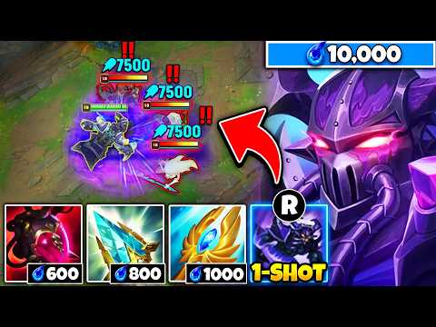 THE FORBIDDEN MANA LORD KASSADIN BUILD IS BROKEN! (SUPERCHARGE YOUR ULTIMATE)