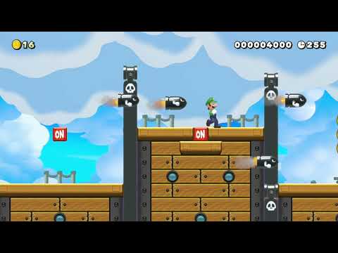Switch-Flip Battleship by Ricardo87 - Super Mario Maker 2 - No Commentary 1by