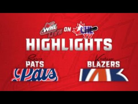 Regina Pats at Kamloops Blazers 11/29 | WHL Highlights 2024-25