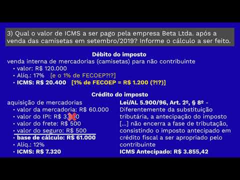 Auditor Fiscal da Sefaz/AL - Prova discursiva (parte 3)