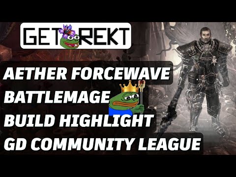 [HC] Grim Dawn Build Guide - Aether Forcewave Battlemage (Community League Season 3)