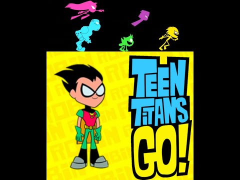 Teen Titans Go. Мини-титаны битва фигурок. Прохождение. Начало !!!