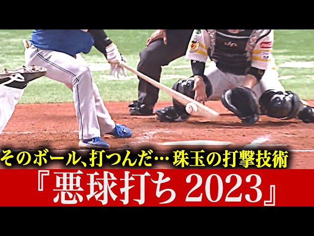 【そのボール】執念と打撃技術の融合『悪球打ち2023』【打つんだ…】