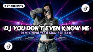 Download lagu DJ YOU DON'T EVEN KNOW ME REMIX VIRAL VERSI SLOW FULL BASS TERBARU 2026 - BY BORLEN RMX TEAM mp3 Download lagu DJ YOU DON'T EVEN KNOW ME REMIX VIRAL VERSI SLOW FULL BASS TERBARU 2026 - BY BORLEN RMX TEAM mp3