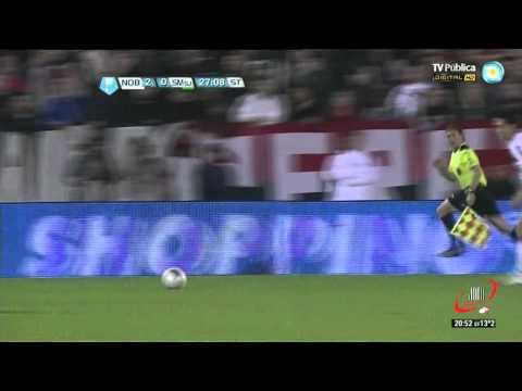 GOLAZO DE SCOCCO - NEWELL'S 2 SAN MARTIN SJ 0 - FECHA 3 (20 08 2012)